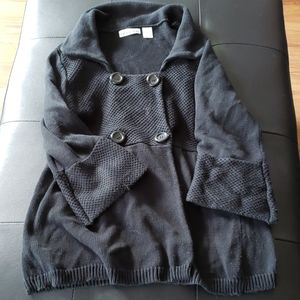 Black cardigam